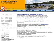 Tablet Screenshot of hungenberg-automobile.de